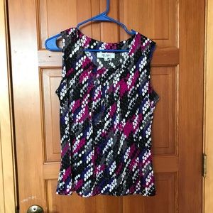 Jones Studio sleeveless blouse
